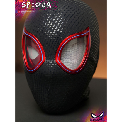 (출시) BLACK SPIDER STUDIO BS001 블랙 스파이더맨 웨어러블 헤드기어 1/1