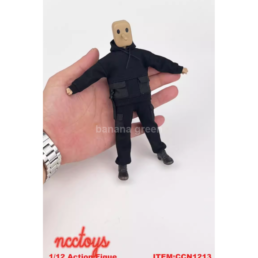 NCCTOYS CCN1213 피규어 캐쥬얼 상 하의 의상 커스텀 루즈 1/12