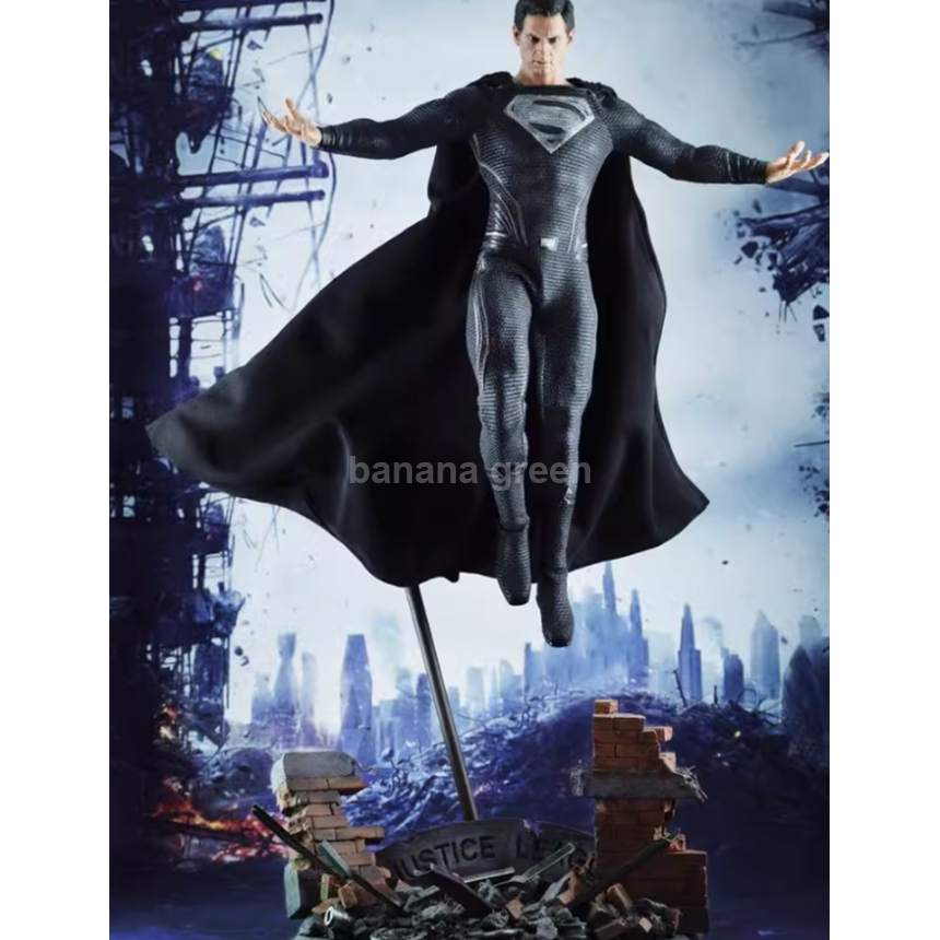 BY-ART BY015 바이아트 초월자 슈퍼맨 블랙 에디션 피규어 1/6 12인치