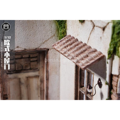 MMMTOYS M2212 피규어 유럽 스타일 오두막 디오라마 1/12