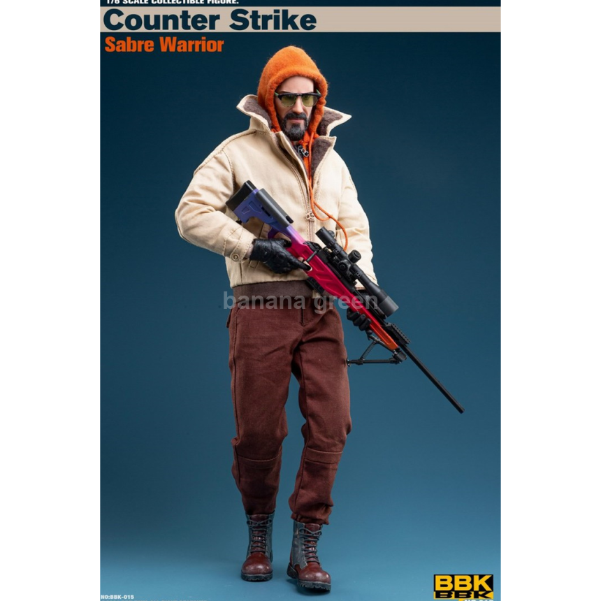 BBK BBK015 카운터 스트라이커 세이버 워리어 피규어 1/6