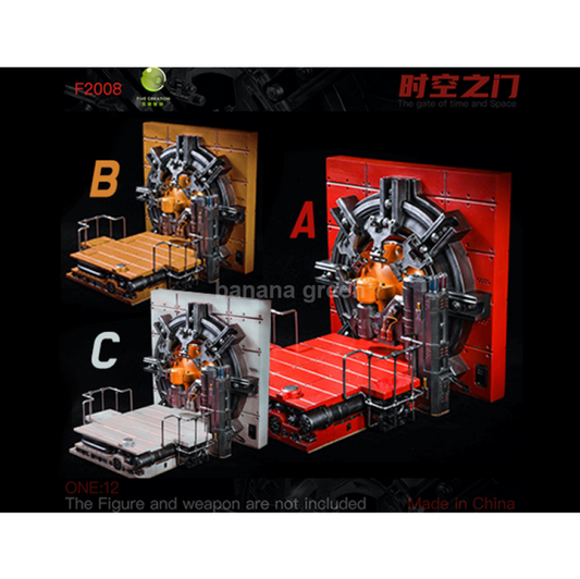 FIVETOYS F2008 A 파이브토이즈 시간과 공간의 문 디오라마 피규어 레드(A) 1/12