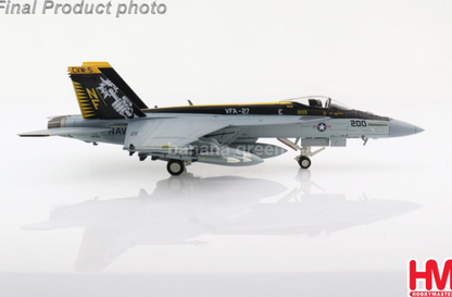 HM 하비마스터 FA-18E 슈퍼 호넷 전투기 모형 VFA-27 1/72