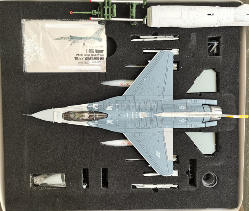 CALIBRE WINGS 록히드 마틴 F-16 합금 전투기 모형 1/72 CA721603