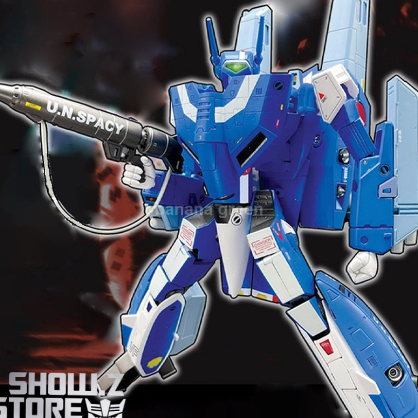 Kitz Concept 1/72 VF-1J 맥스 밀리아 전용기 세트 - 완전변형 초합금 피규어 로보텍