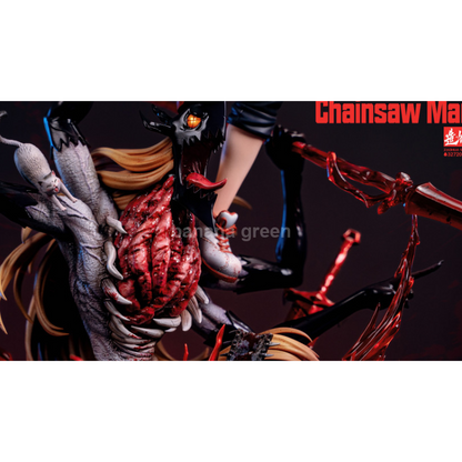 (현물)체인소맨(ZaoHua STUDIO) 디럭스 Ver 파워 한정판 레진 성인 피규어