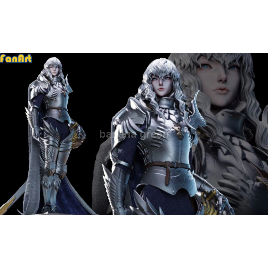 베르세르크(Fanart STUDIO) 1/3 그리피스 한정판 레진 피규어