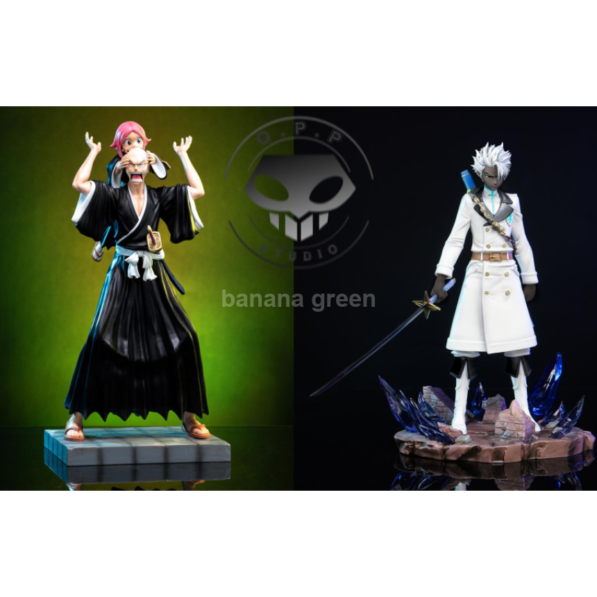 블리치(OPPS STUDIO) 쿠사지시 야치루 마다라메 잇카쿠 한정판 레진 피규어