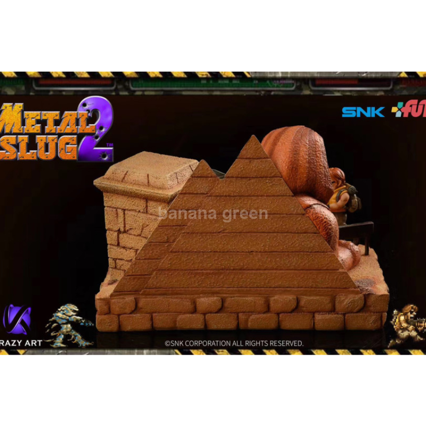 메탈슬러그(KrazyArt STUDIO) SNK 1탄 미이라 무덤 GK 레진 피규어