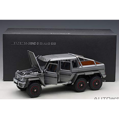 AUTOart 오토아트 1/18 메르세데스-벤츠 G63 AMG 6X6 매트 메탈릭 그레이 76308