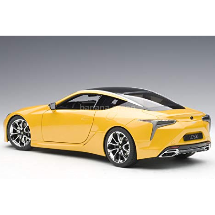 AUTOart 오토아트 1/18 렉서스 LC500 메탈릭 옐로우 인테리어 컬러 : 블랙