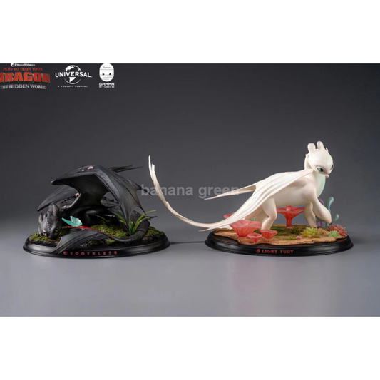 드래곤길들이기(Gamma(감마)-STUDIO)-투슬리스 라이트 퓨리 GK 레진 피규어