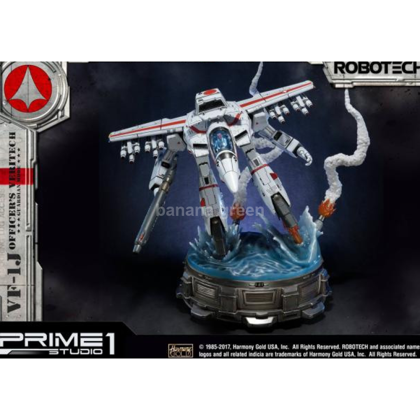 마크로스(Prime1(프라임원,P1S)-STUDIO)-LED VF-1J 발키리 이치죠 히카루 탑승기 거워크 형태 Ver. GK