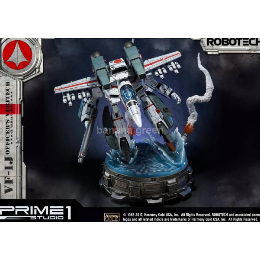 마크로스(Prime1(프라임원,P1S)-STUDIO)-LED VF-1J 발키리 이치죠 히카루 탑승기 거워크 형태 Ver. GK