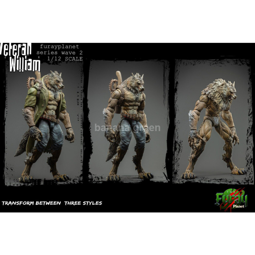 마에스트로 유니온 MU-FP002 1/12 베테랑 늑대인간 윌리엄