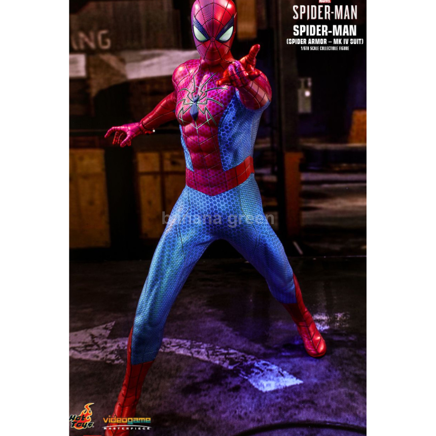 핫토이 HOTTOYS VGM45 마블 스파이더맨 1/6 마크4 수트