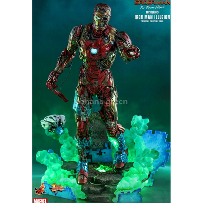 핫토이 HOTTOYS MMS580 스파이더맨 파프롬홈 1/6 미스테리오 아이언맨 일루전