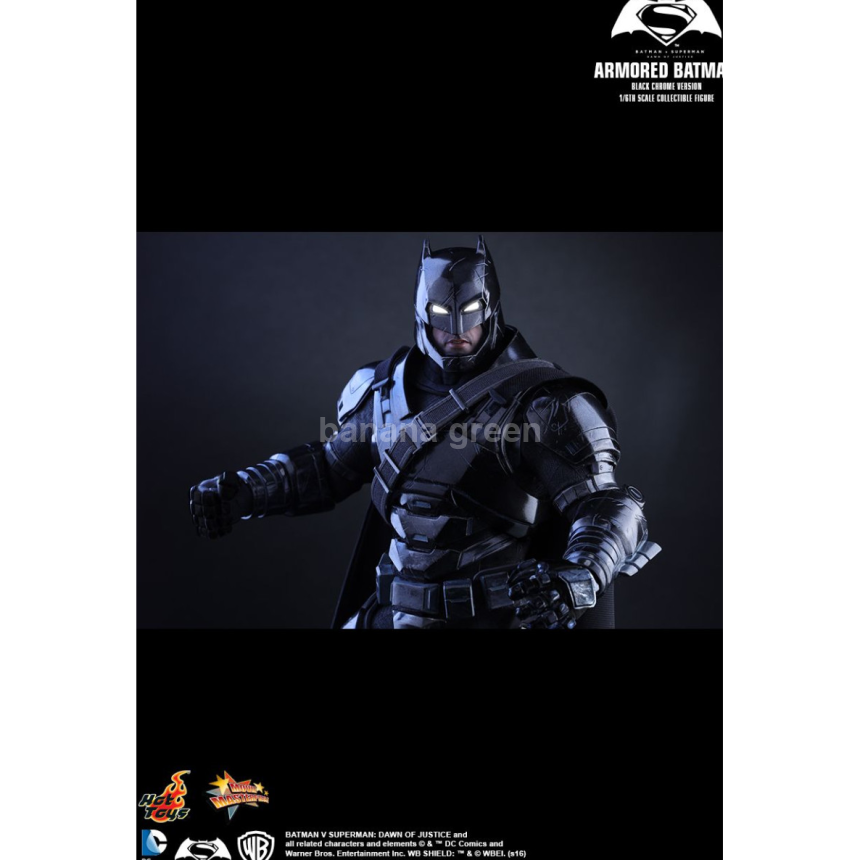 핫토이 HOTTOYS MMS356 배트맨 대 슈퍼맨 1/6 아머드배트맨 블랙크롬