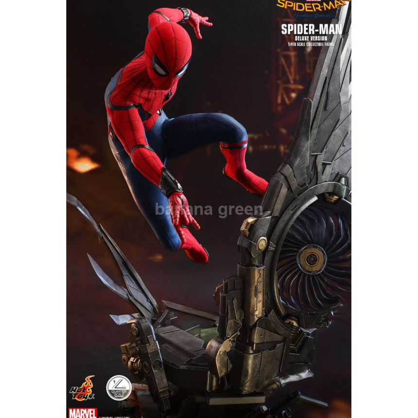 핫토이 HOTTOYS QS015 쿼터 1/4 스파이더맨 홈커밍 디럭스