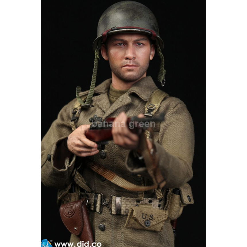 DID 디드 A80129 WWII 진주만 1/6 77보병사단 대위