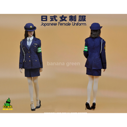 CUKE TOYS MA-019 일본 여성 유니폼 피규어 의상 세트 1/6