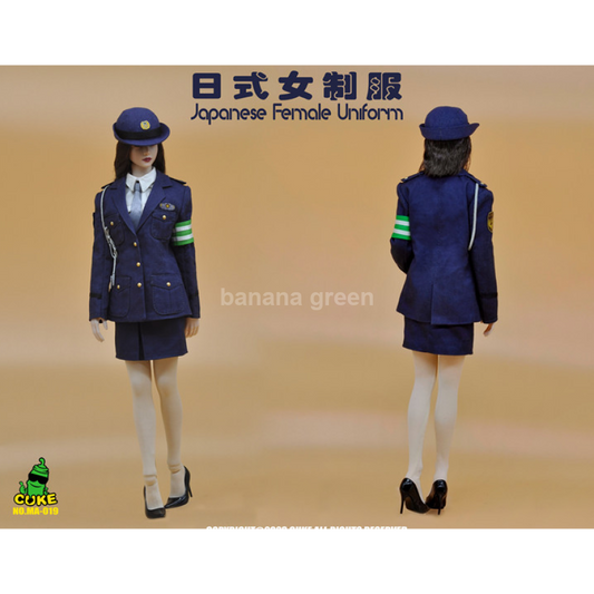 CUKE TOYS MA-019 일본 여성 유니폼 피규어 의상 세트 1/6