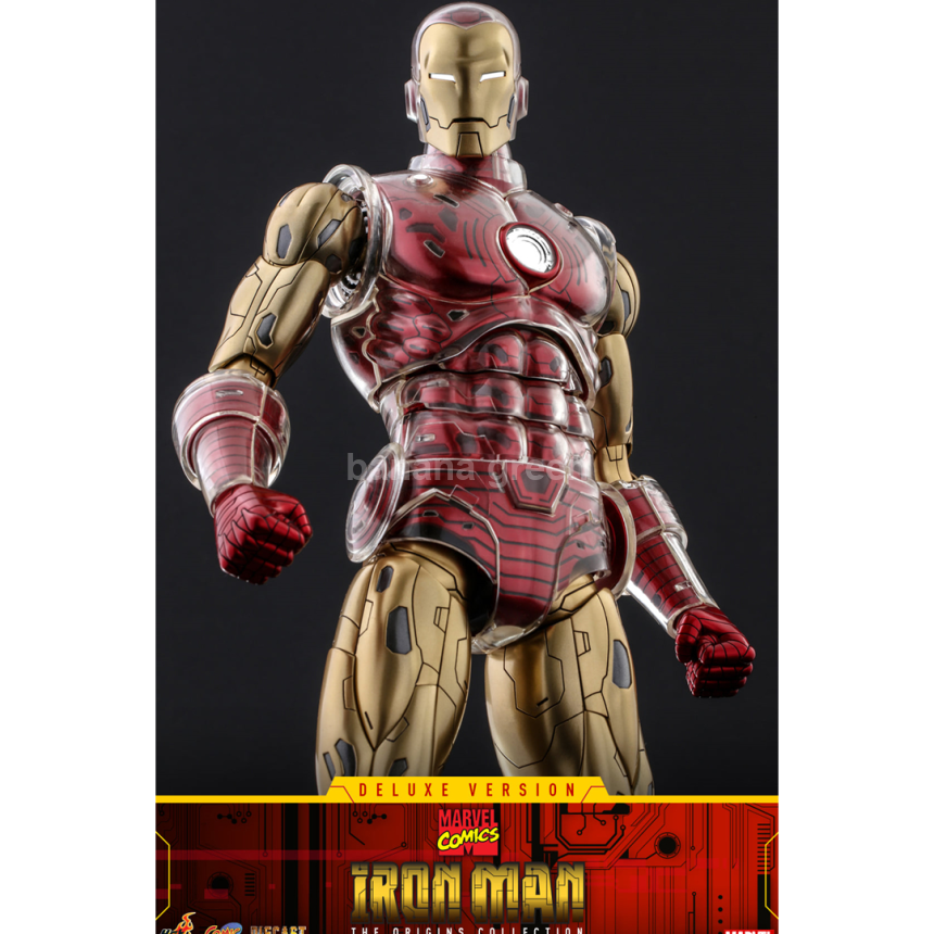 HOTTOYS CMS08D38 아이언맨 다이캐스트 더 오리진 컬렉션 디럭스 버전 피규어 1/6