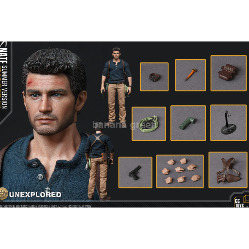 CCTOYS 언차티드 네이선 드레이크 피규어 1/6