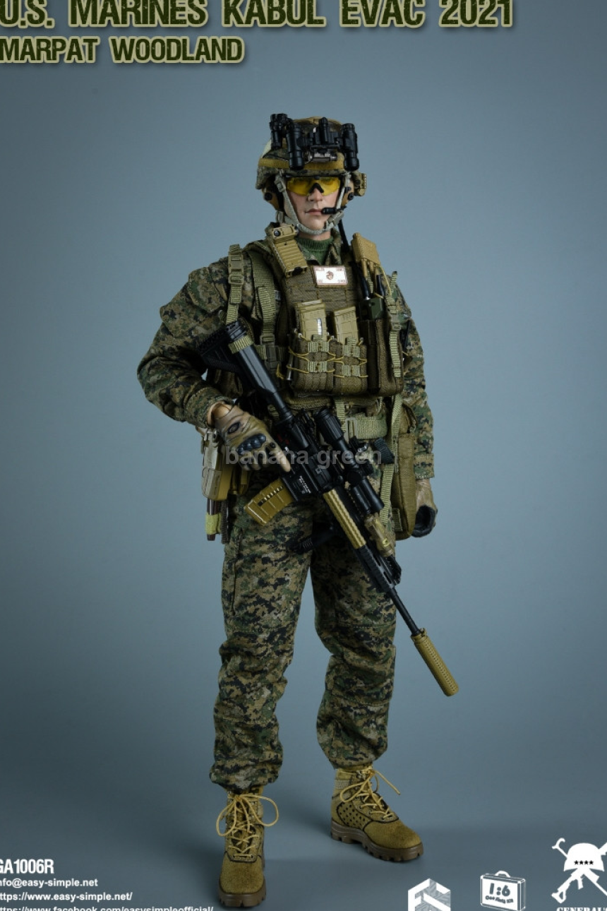 Easy Simple GA1006R 이지앤심플 마린 카불 USMC 밀리터리 1/6 피규어