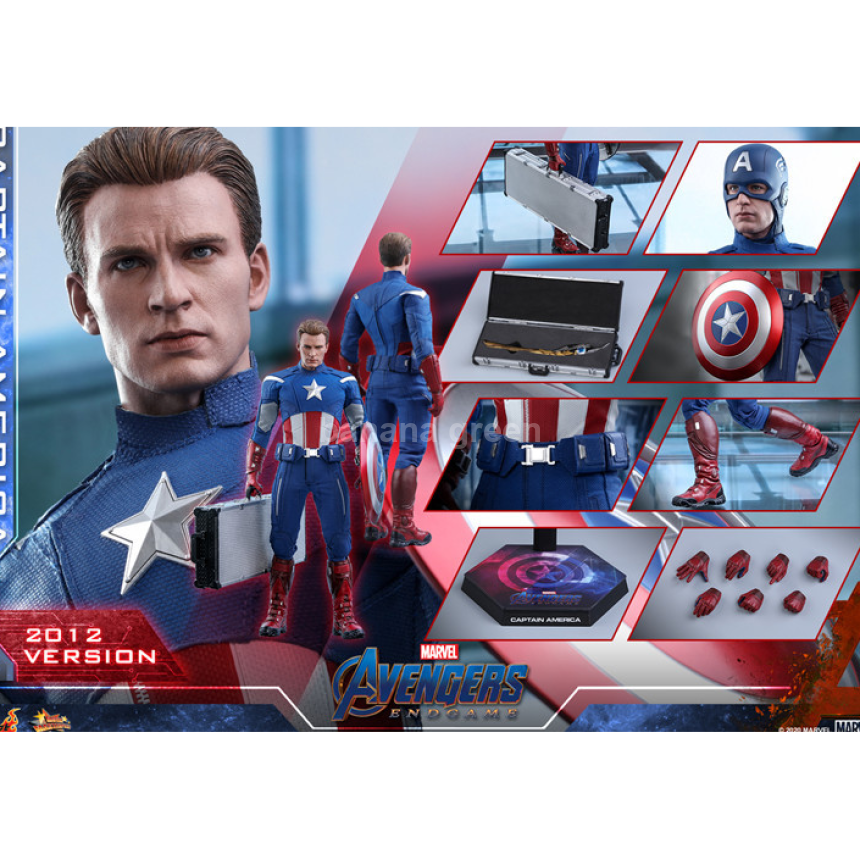 핫토이 캡틴아메리카 클래식슈트 어벤져스 엔드게임 Hot Toys MMS563