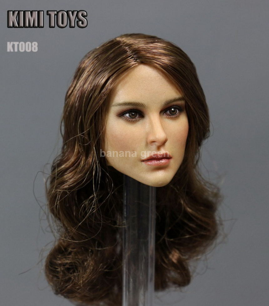 키미토이즈 1/ 1/6 나탈리 포트만 피규어 헤드 KIMI TOYS KT008