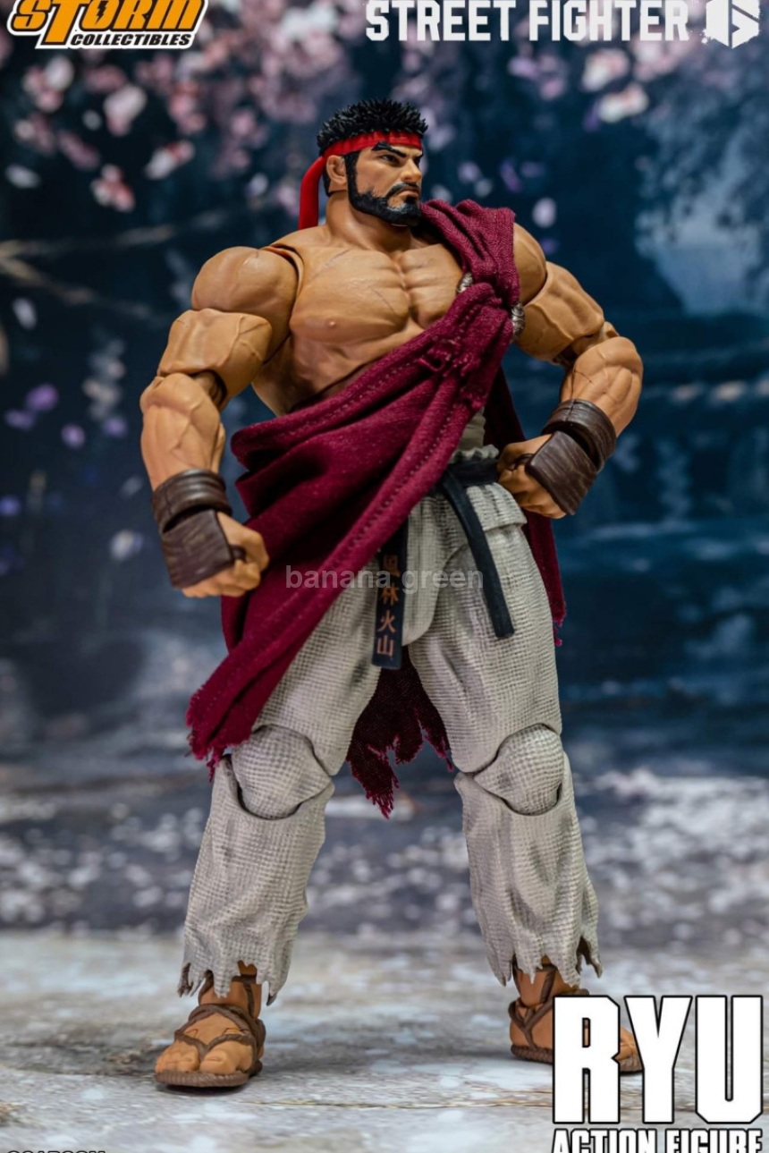 Storm Toys CPSF28 스트리트 파이터6 류 RYU 1/12 피규어 6인치