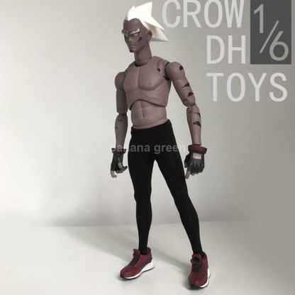 CROWTOYS 1/6 레깅스 팬츠 남성 밀리터리 피규어 의상