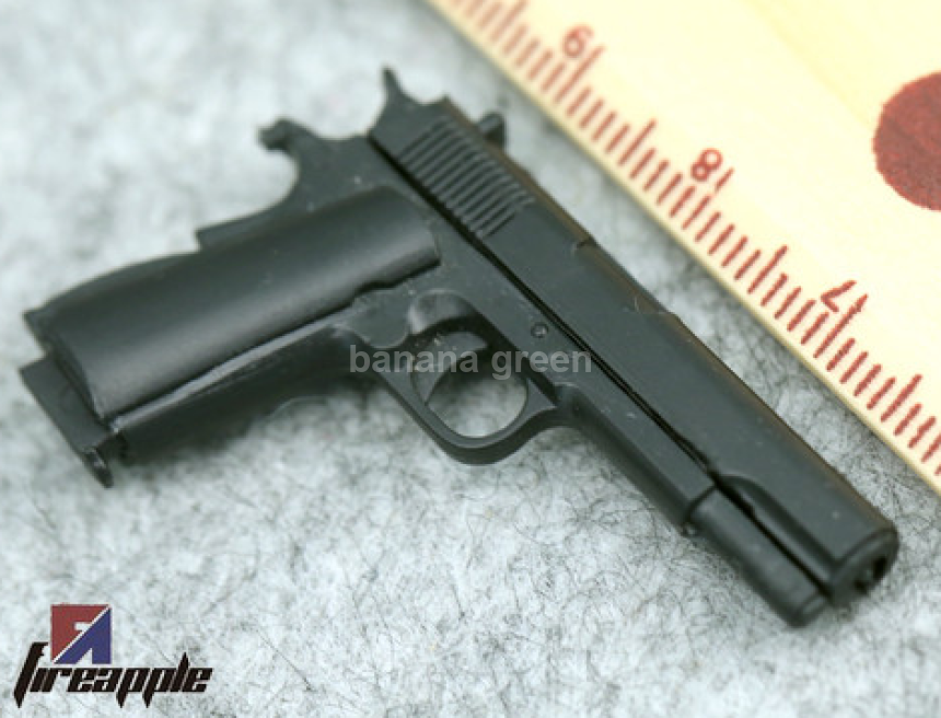 밀리터리 1/6 권총 M1911A1 피스톨 피규어 소품 루즈