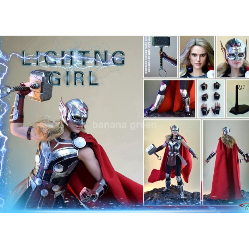 BY-ART BY-019 라이트닝 걸 피규어 1/6