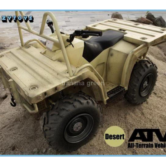 ZYTOYS 1/6 사막 ATV 전술 차량