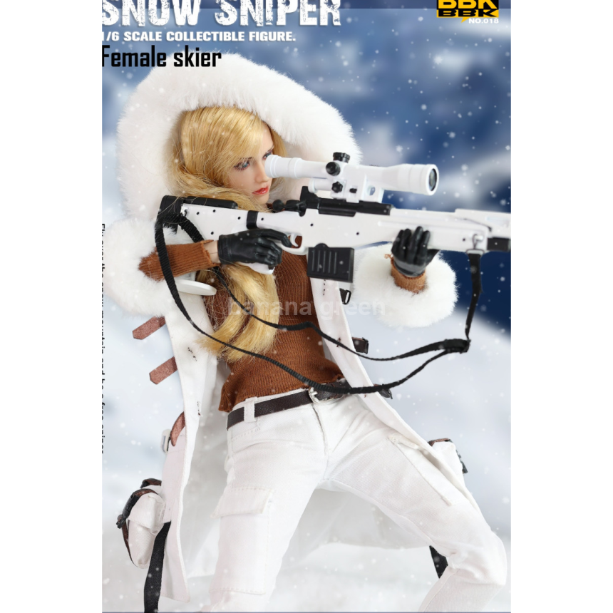 BBK BBK018 겨울전쟁 1/6 소련 여성 스키 스나이퍼
