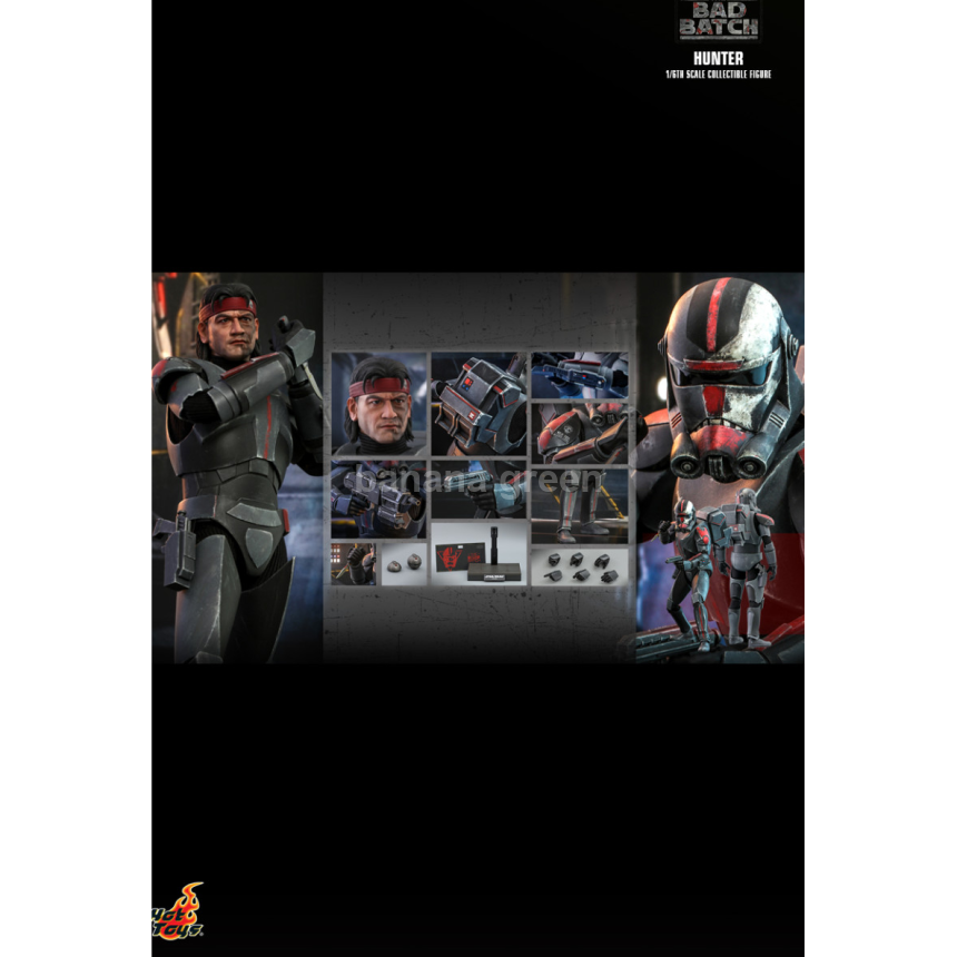 핫토이 Hottoys TMS050 스타워즈 배드배치 1/6 헌터