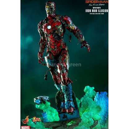 핫토이 HOTTOYS MMS580 스파이더맨 파프롬홈 1/6 미스테리오 아이언맨 일루전