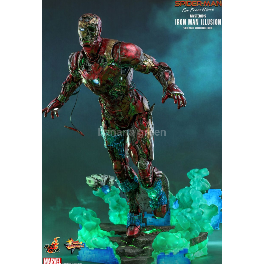 핫토이 HOTTOYS MMS580 스파이더맨 파프롬홈 1/6 미스테리오 아이언맨 일루전