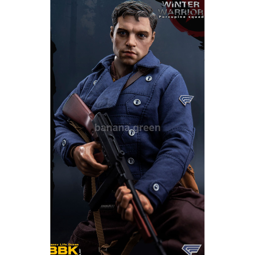 BBK BBK007 캡틴아메리카 윈터솔져 1/6 버키반즈