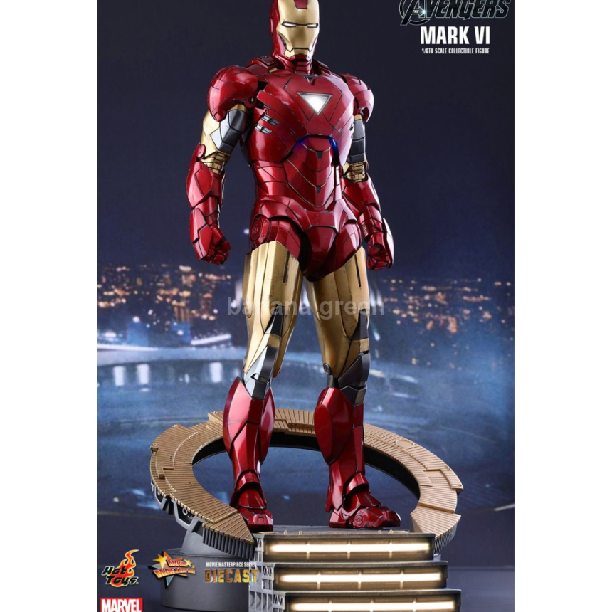 핫토이 HOTTOYS MMS378D17 어벤져스 1/6 아이언맨 마크6 다이캐스트