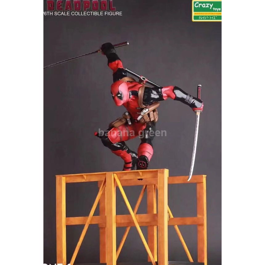 CRAZY TOYS 크레이지토이 1/6 데드풀 스테츄