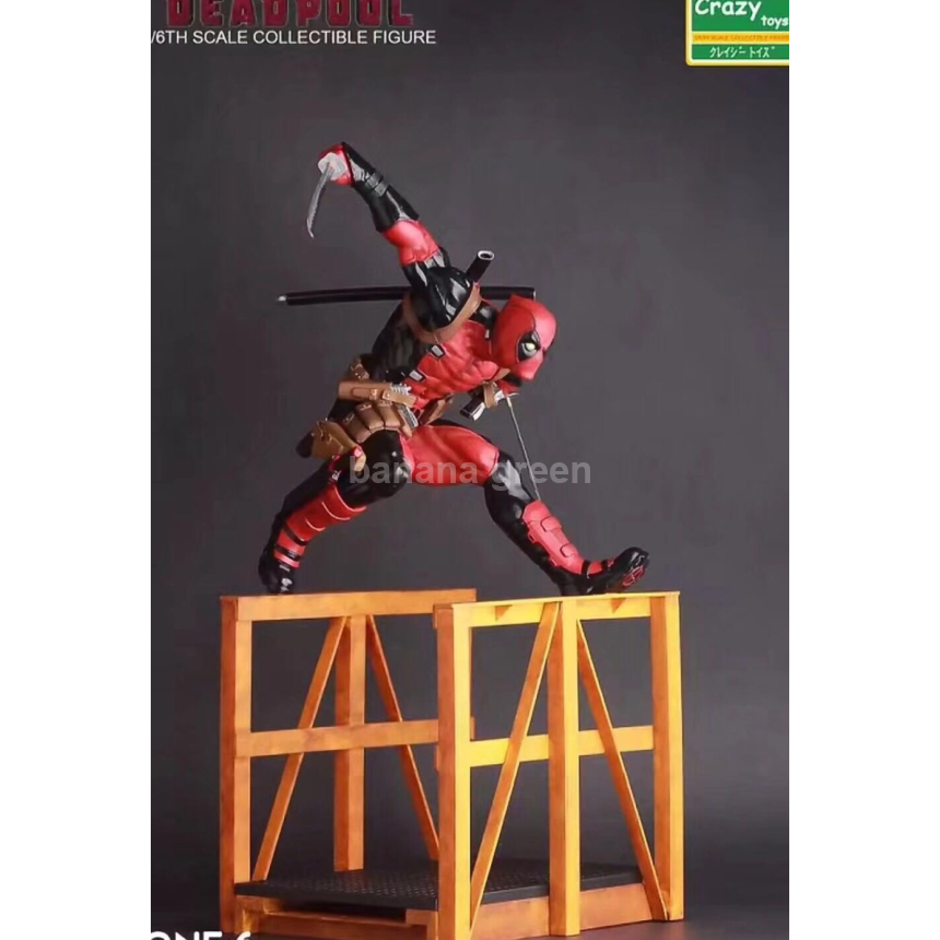 CRAZY TOYS 크레이지토이 1/6 데드풀 스테츄