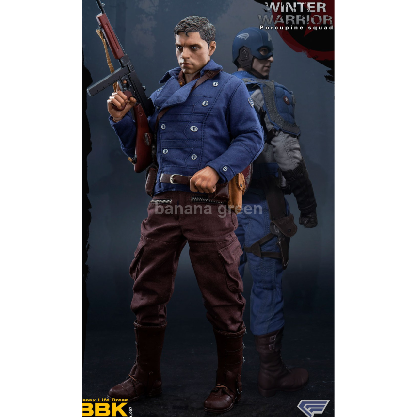 BBK BBK007 캡틴아메리카 윈터솔져 1/6 버키반즈