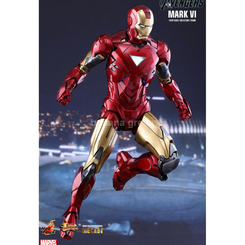 핫토이 HOTTOYS MMS378D17 어벤져스 1/6 아이언맨 마크6 다이캐스트