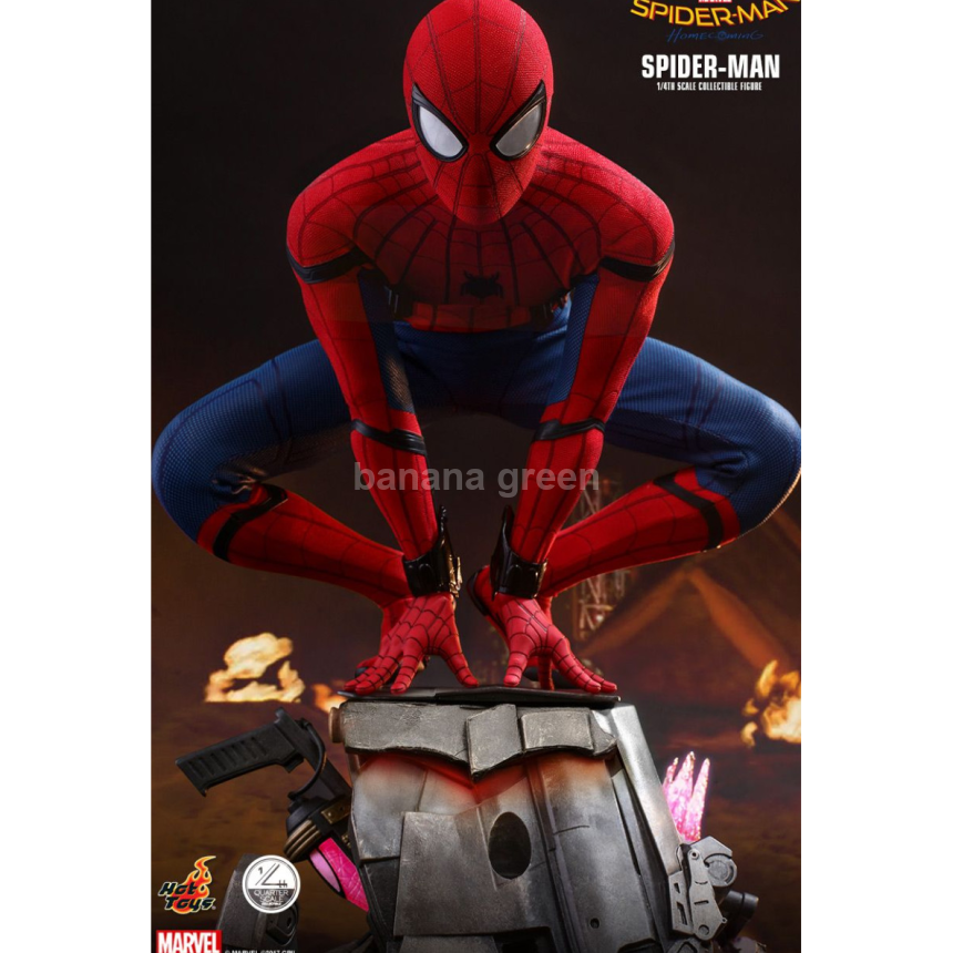 핫토이 HOTTOYS QS014 쿼터 1/4 스파이더맨 홈커밍