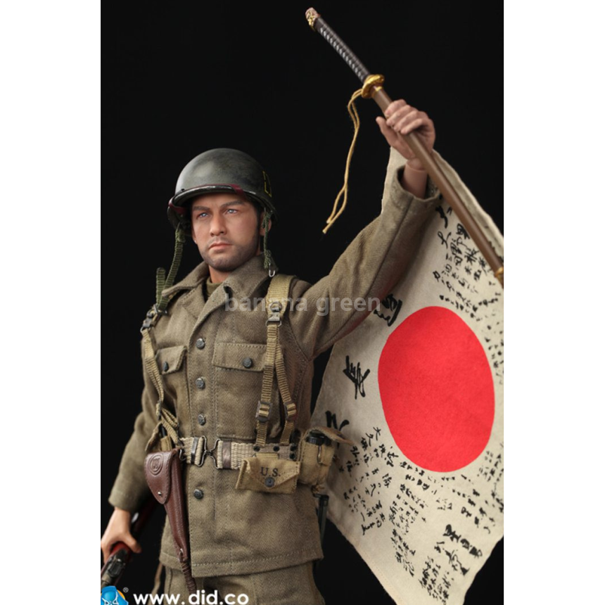 DID 디드 A80129 WWII 진주만 1/6 77보병사단 대위