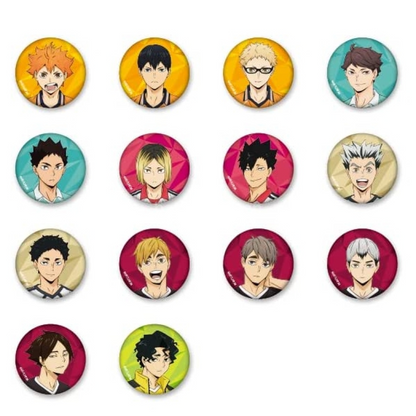 Movic 하이큐 TO THE TOP 트레이딩 캔뱃지 14개입 BOX