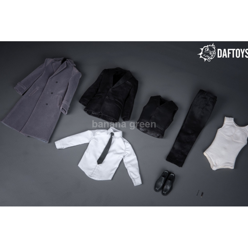 Daftoys 1/6 브루스 웨인 코트 의상 세트 DAFTOYS F013